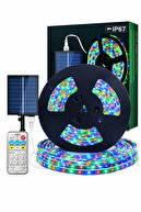 10 Meters solar controlled strip led
