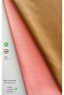 Salmon Coffee Solid Color