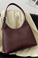 Leather Claret Red