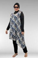 LEAF PATTERN BLUE