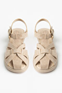 Beige Suede