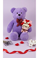 Purple - Heart Cream Bouquet