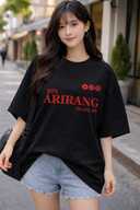 puolikuu Arirang World Tour BTS Baskılı Oversize Tshirt - Fiyatı