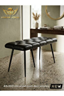 Black leather stl01