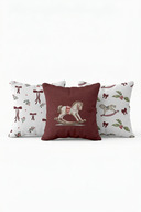 CLARET RED WHITE