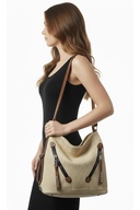 Tan Cream Wicker