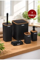 Black Square Wooden Mina