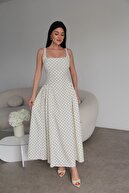 Ecru Polka Dot