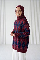 Navy-Burgundy