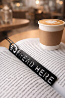 Black READ HERE 2 PCS