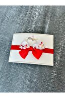 Red White April 23rd pattern bandana