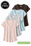Baby Mouth-Gray Melange-Light Blue-Brown