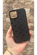 Mini Black Heart Patterned