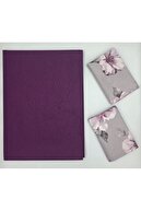 DARK Purple-PINK GROUND ROSE
