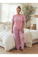 PINK BOW PRINTED SHORT SLEEVE BOTTOM LONG 01753