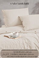 Beige-4 padded set