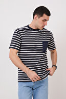 Navy Blue, White
