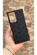 Mini Black Heart Patterned
