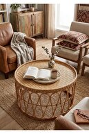 Natural Rattan 77x45x77 cm