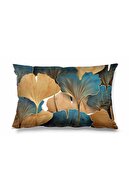 Rectangular Gold Ginkgo Leaf Decoration