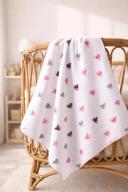 Colorful Heart Patterned Pink