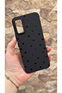 Mini Black Heart Patterned
