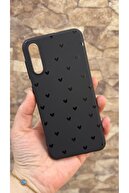 Mini Black Heart Patterned