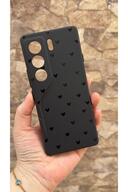 Mini Black Heart Patterned