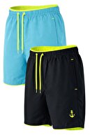 black(neon yellow) - blue