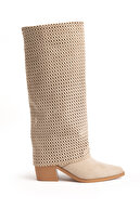 Beige Suede