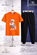 Orange-Black