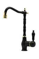 GOLD-BLACK (black porcelain handle)
