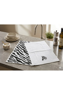 Zebra patterned
