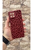Burgundy Leopard Pattern