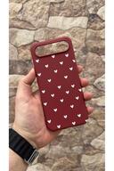 White Heart Patterned
