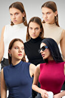 Black White Cream Navy Blue Claret Red