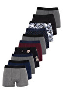 Gray-Burgundy-Black-White