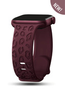 Burgundy Leopard
