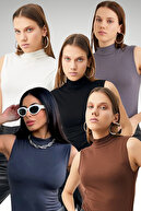 Black White Bitter Brown Gray Navy Blue