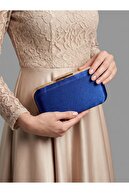 Navy Blue - Gold Metal Handle