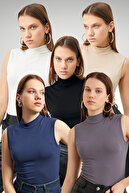 Black White Cream Gray Navy Blue