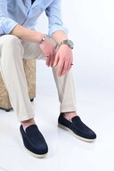 NAVY BLUE SUEDE