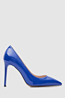 BLUE PATENT LEATHER