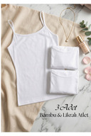 3 PIECES WHITE