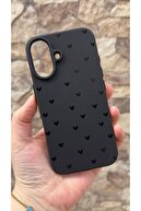Mini Black Heart Patterned