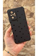 Mini Black Heart Patterned