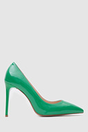 GREEN PATENT LEATHER