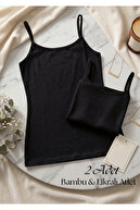 2 PIECES BLACK