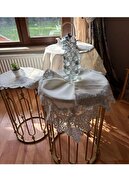 Cream silver selinda