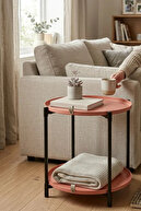 BLACK FOOT PINK TRAY
